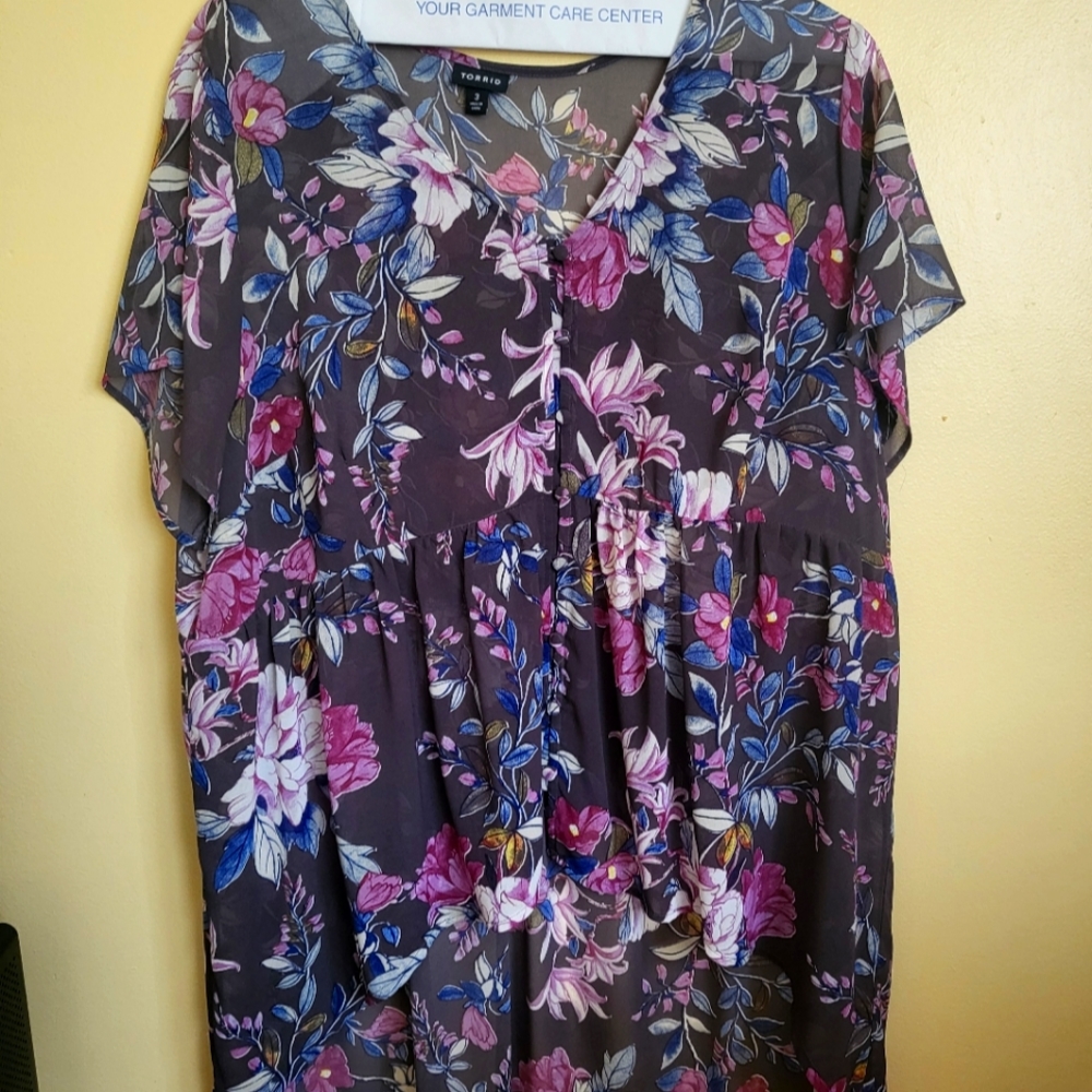 Babydoll Blouse from Torrid size 3